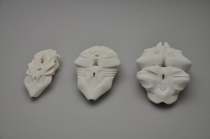 3D Prints of the Zooid prototype
